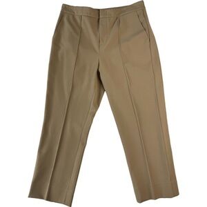 Vince woman’s front middle stich classic ankle pants mustard color size 10